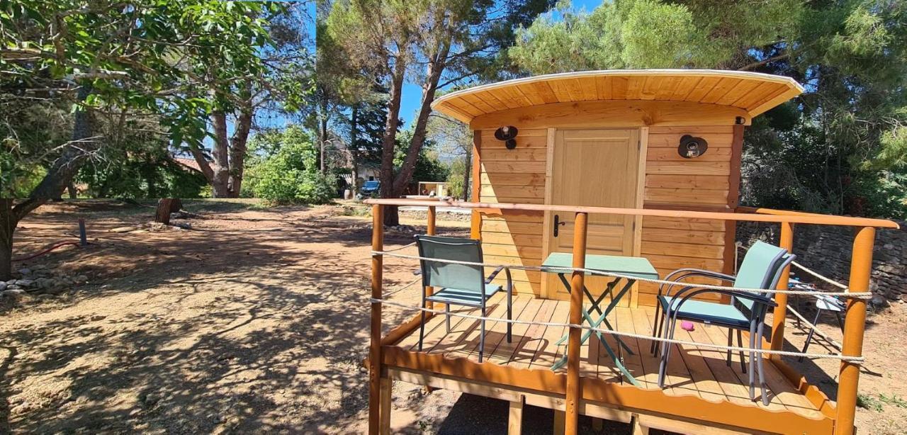 Roulotte Dans L'Aude Villa Trausse Dış mekan fotoğraf
